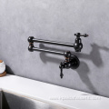 Brass Wall Mounted Pot Filler Folding Faucet